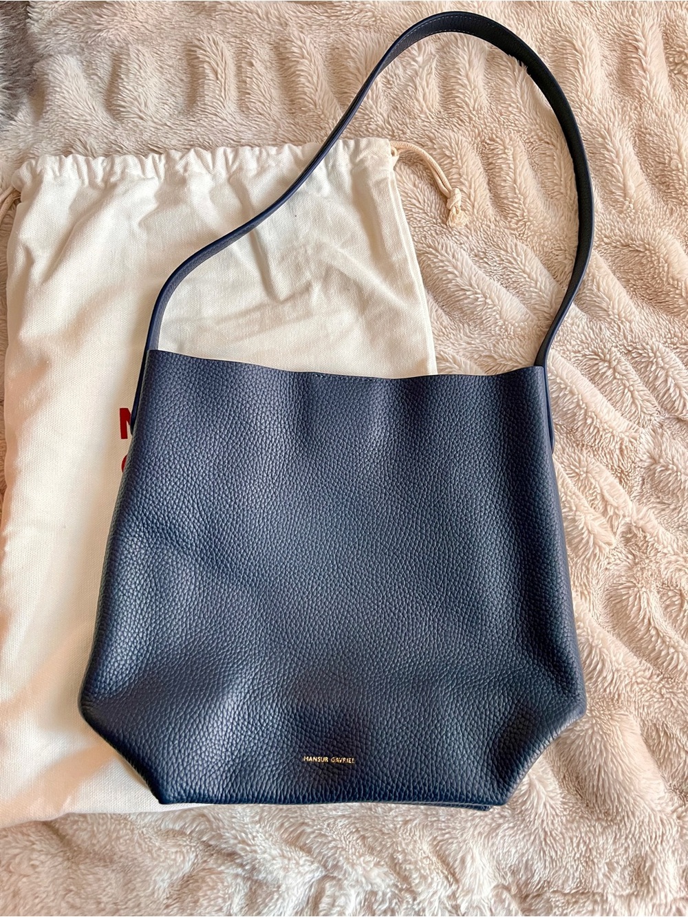 Mansur Gavriel Everyday Leather Tote, Color: Positano - Picture 2 of 11